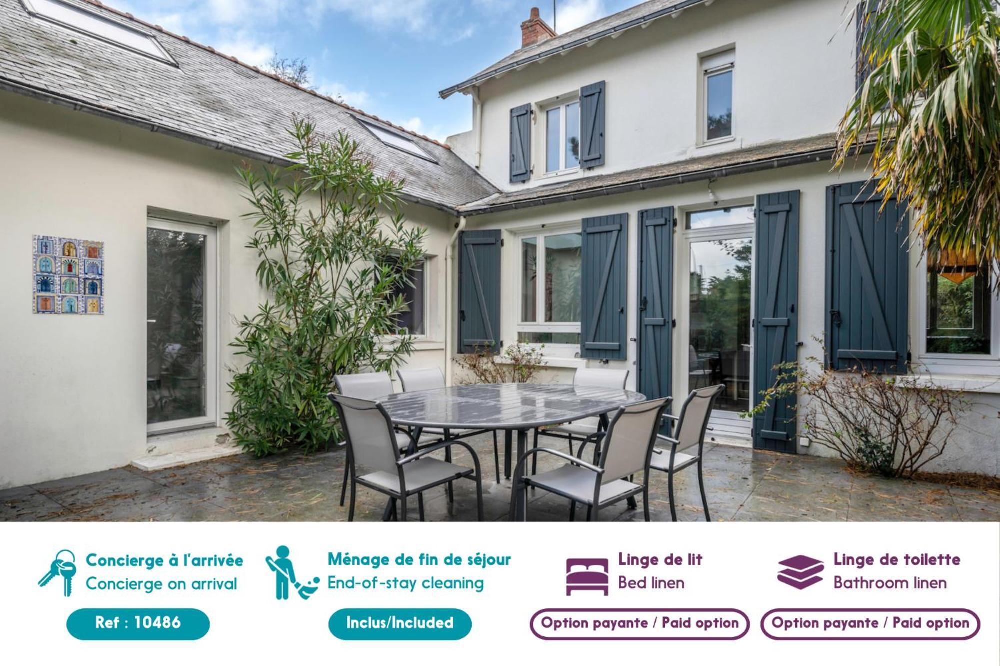 Villa « Les Libellules » Pour 8 Personnes La Baule-Escoublac Ngoại thất bức ảnh